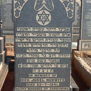 HURWITZ Judel -1941