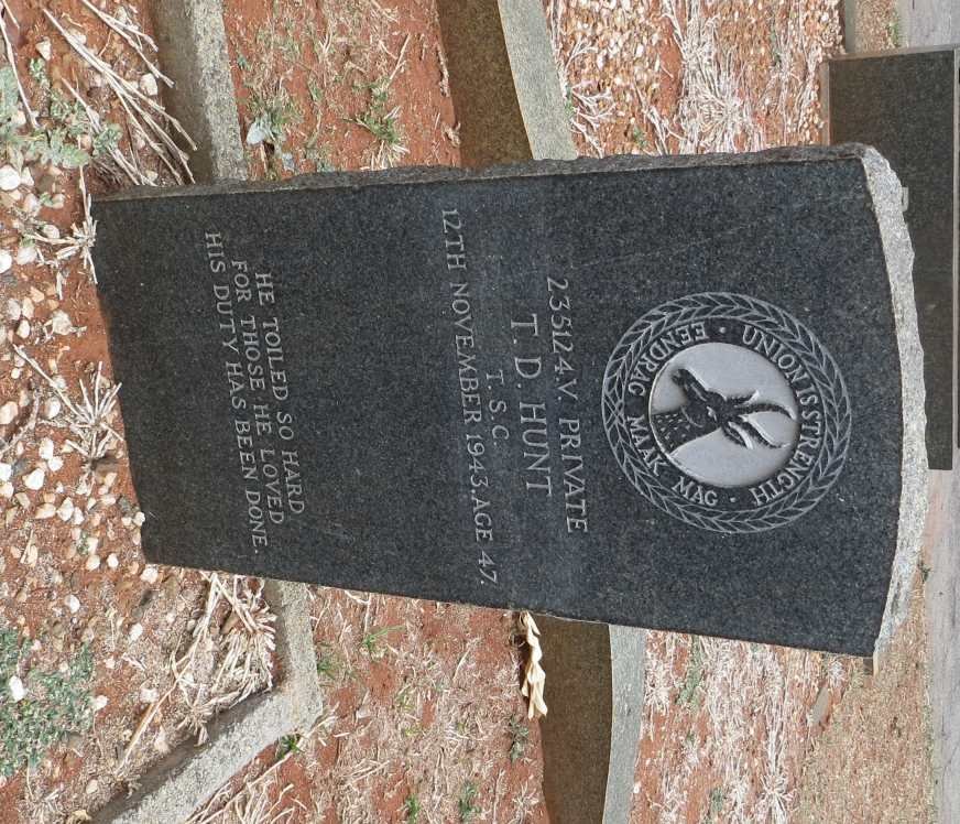 HUNT T.D. -1943