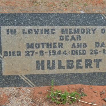 HULBERT ? -1944 &amp; HULBERT ? -1944
