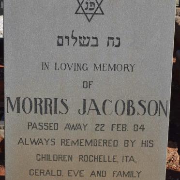 JACOBSON Morris -1984