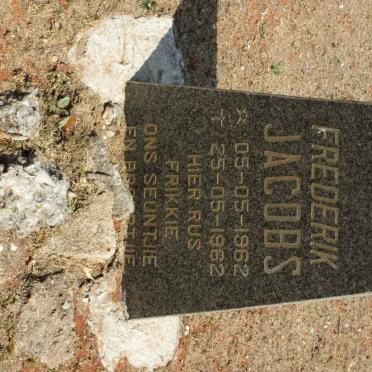 JACOBS Frederik 1962-1962