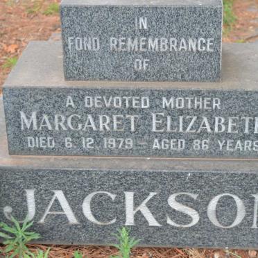 JACKSON Margaret Elizabeth -1979