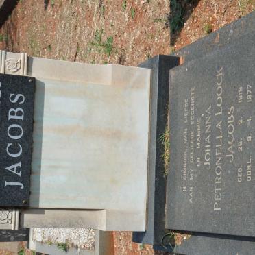 JACOBS Johanna Petronella Loock 1919-1977