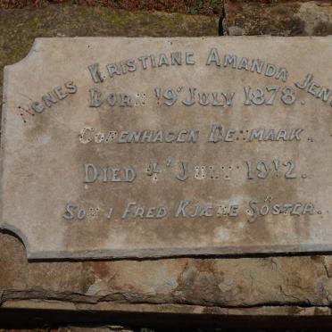 JENSEN Agnes Kristiane Amanda 1878-1912
