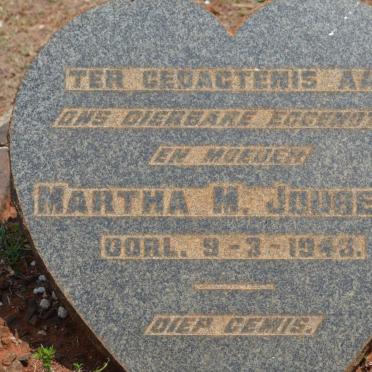 JOUBERT Martha M. -1943