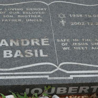 JOUBERT André Basil 1958-2002