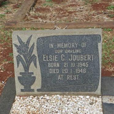 JOUBERT Elsie C. 1945-1946