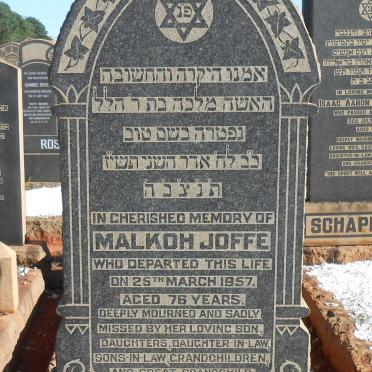 JOFFE Malkoh -1957