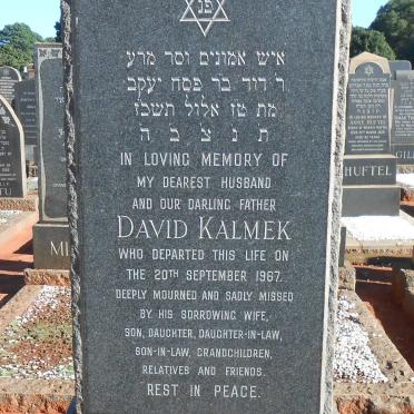 KALMEK David -1967