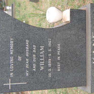 KANE William 1899-1967