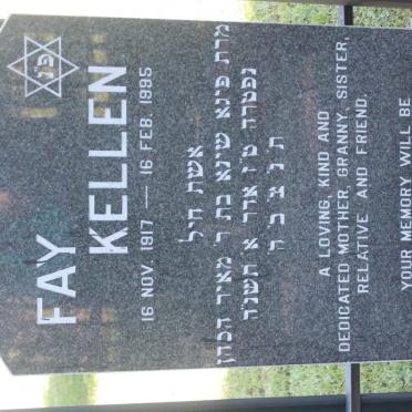 KELLEN Fay 1917-1995