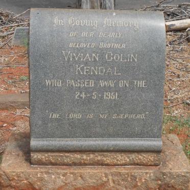 KENDAL Vivian Colin -1951