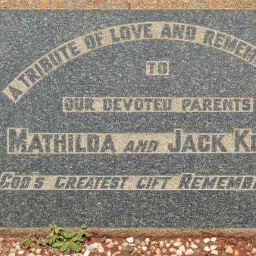 KETTLE Jack ? &amp; Mathilda ?