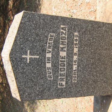 KHOZA Freddie -1946