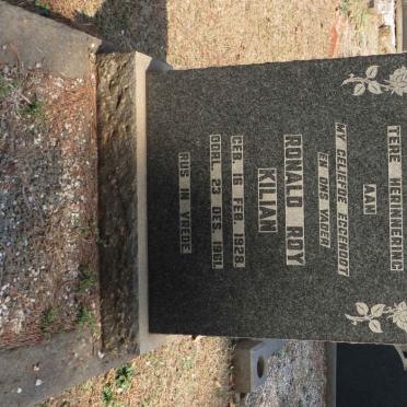 KILIAN Ronald Roy 1928-1961
