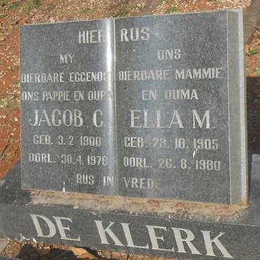 KLERK, de :: O'BRIEN