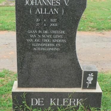 KLERK Johannes V., de 1937-2003