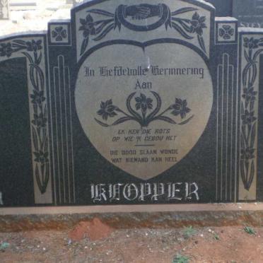 KLOPPER Thomas Frederik 1877-1963