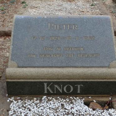 KNOT Pieter 1928-1962