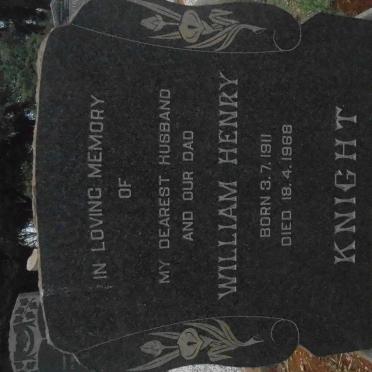 KNIGHT William Henry 1911-1968