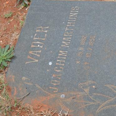 KOEKEMOER Joachim Marthinus 1892-1956