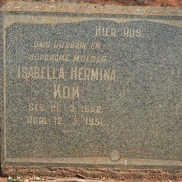 KOK Isabella Hermina 1882-1951