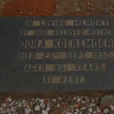 KOEKEMOER Dora -1955