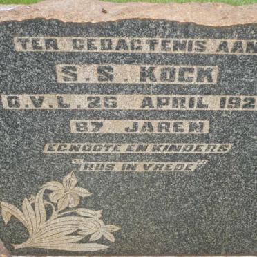 KOCK S.S. -1927