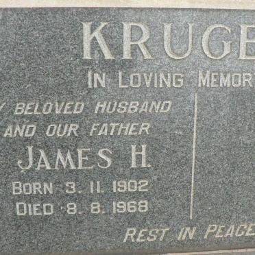 KRUGER James H. 1902-1968