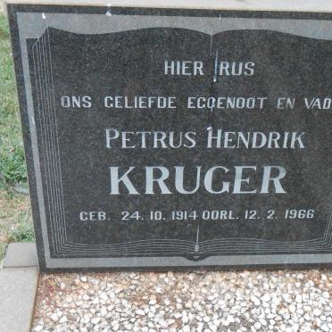 KRUGER Petrus Hendrik 1914-1966