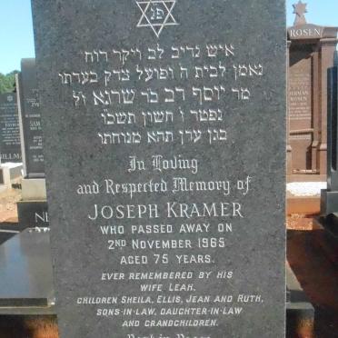 KRAMER Joseph -1965