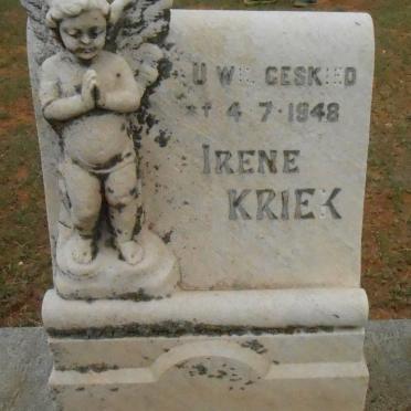 KRIEK Irene 1948-1948