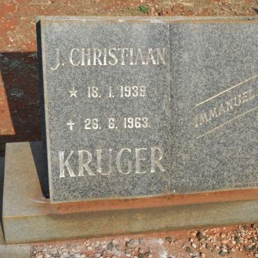 KRUGER J. Christiaan 1939-1963
