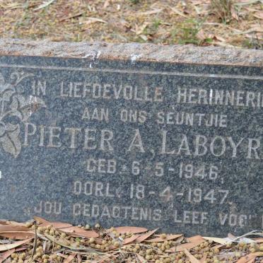 LABOYRIE Pieter A. 1946-1947