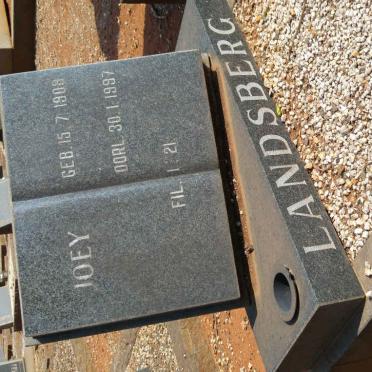 LANDSBERG Joey 1908-1997