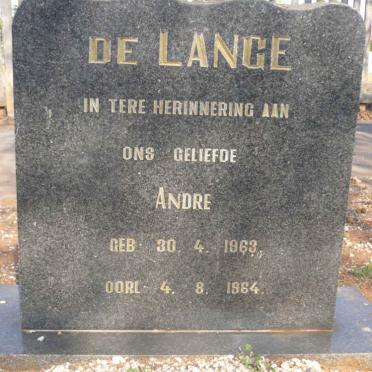 LANGE André, de 1963-1964