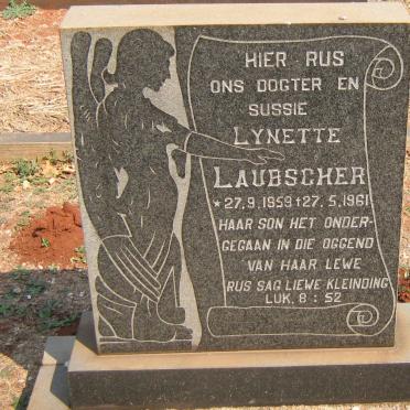 LAUBSCHER Lynette 1959-1961