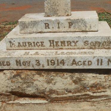 LEONARD Maurice Henry -1914