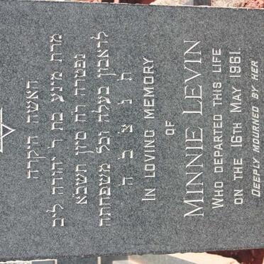 LEVIN Minnie -1961