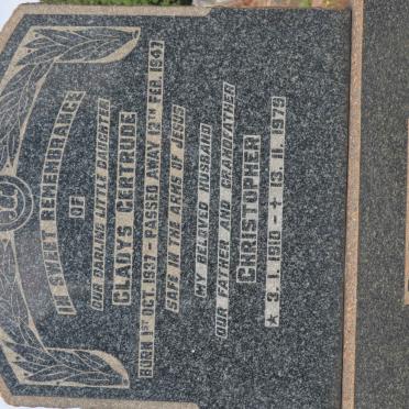 LEES Christopher 1910-1979 :: LEES Gladys Gertrude 1937-1947