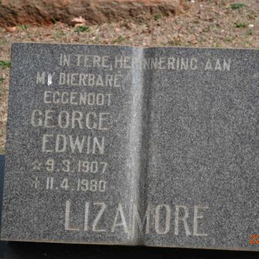 LIZAMORE George Edwin 1907-1980