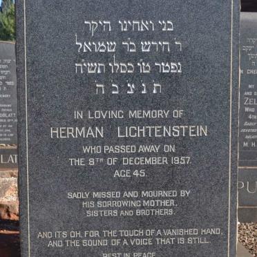 LICHTENSTEIN Herman -1957