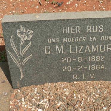 LIZAMORE C.M. 1882-1964