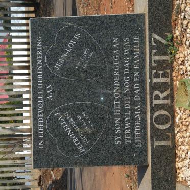 LORETZ Petronella  J. nee ALBERTS 1905-1995 :: LORETZ Jean-Louis 1979-1996