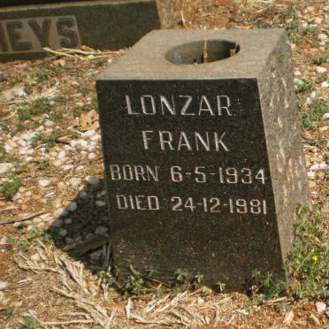 LONZAR Frank 1934-1981