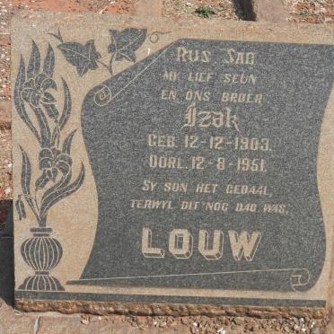 LOUW Izak 1903-1951