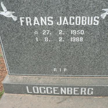 LOGGENBERG Frans Jacobus 1950-1988