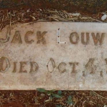 LOUWRENS  Jack -1909