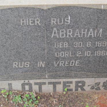 LÖTTER Abraham H. 1894-1966