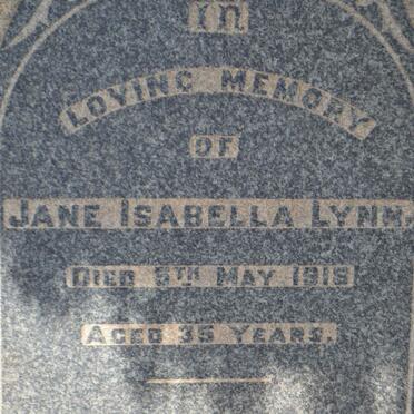 LYNN Jane Isabella -1918